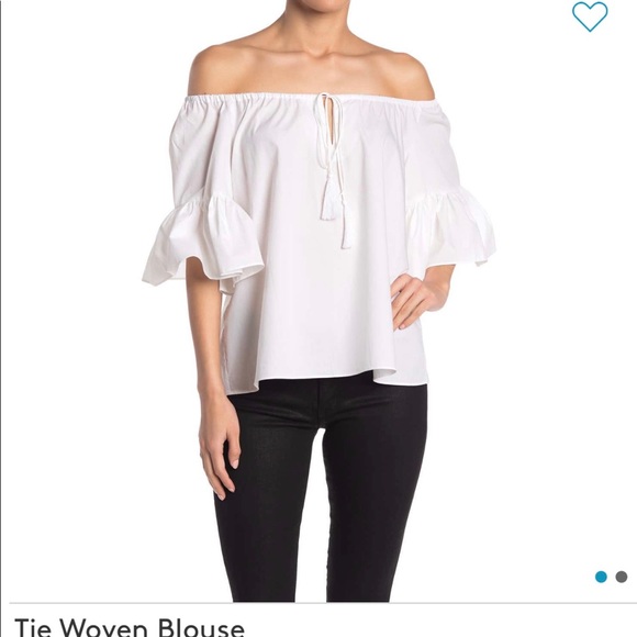 Vertigo off shoulder blouse - Picture 2 of 6